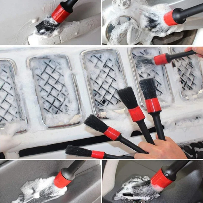 Car Detailing Cleaning Kit 13/15pcs Car Washing Brushes Sponges Towels for Air Vents Rim Clean Dirt Dust Wash Tools car cleaning accessories car detailing brush set air vent cleaning brush wash car towel car interior dust brush car cleaning sponge car washing brush car cleaning tool car wash brush