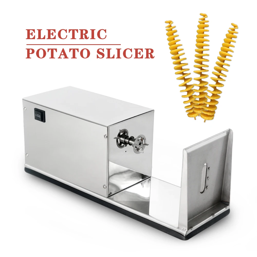 Professional Electric Spiral Potato Slicer For Sale With High