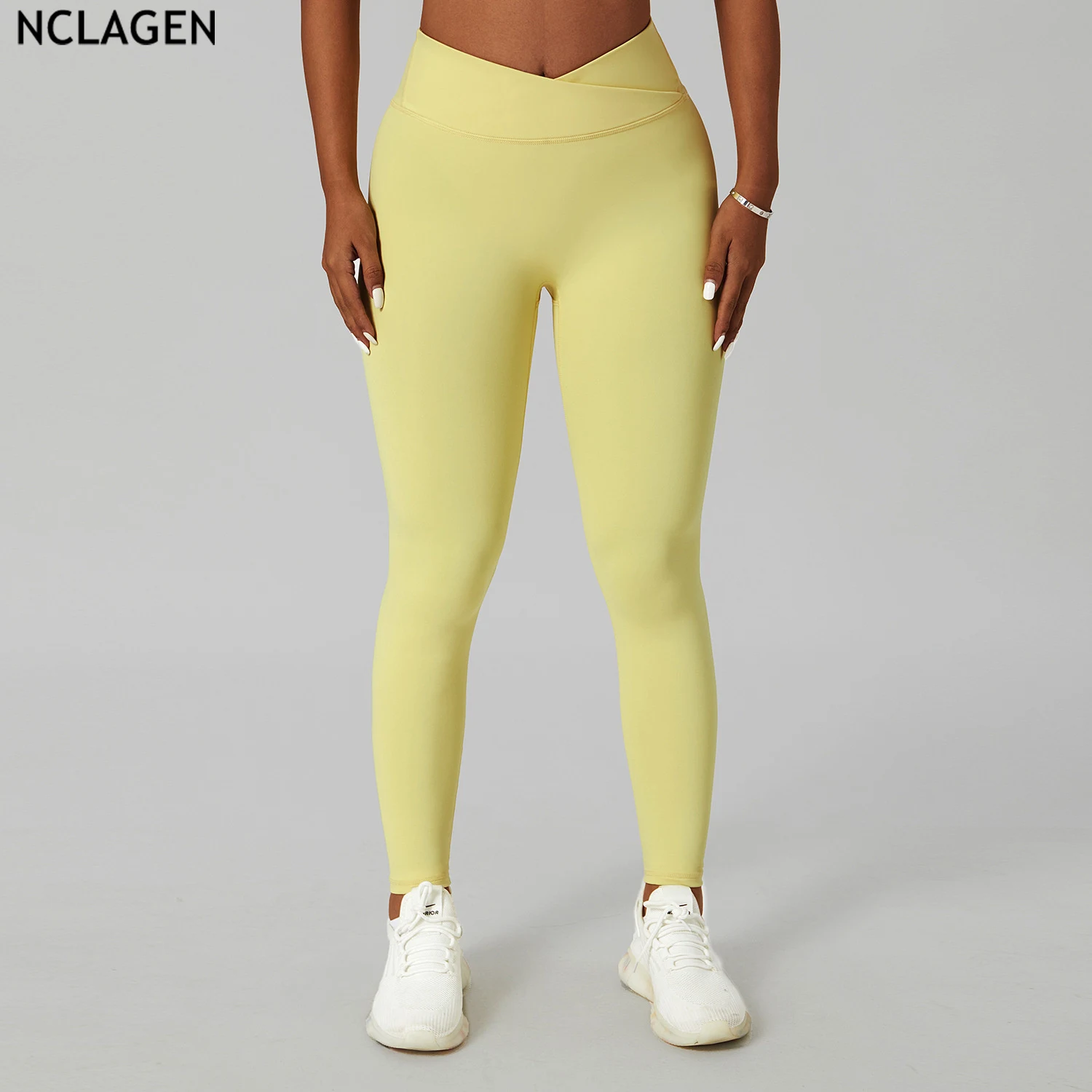 

NCLAGEN Fitness Pants Hip Lifting Yoga Sport Breathable Workout Tight Exercise Leggings For Women Gym Running Butt Lift
