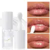 1pcs Fruit Lip Gloss Transparent Lip Oil Moisturizing Reducing Lip Lines Nourishes Lips Long-lasting Liquid Lip Cosmetics 1