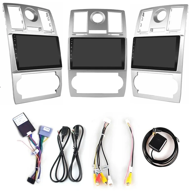 Android Car Stereo For Chrysler 300 2004-2011 - 9" Touch Screen With Wireless CarPlay & Android Auto