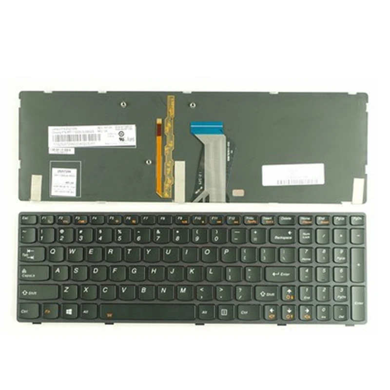 

Клавиатура UK/US/RU для Lenovo Ideapad Y580 Y580N Y580A Y590 Y590N с подсветкой