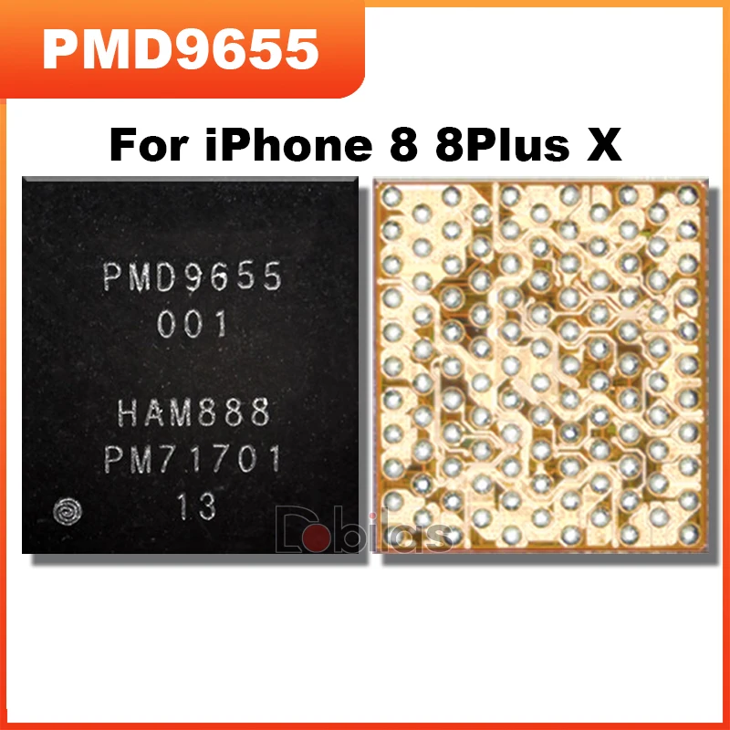 

10Pcs/Lot PMD9655 BGA New Original For iPhone 8 8Plus X Baseband Power IC Chip U_PMIC_E Chipset