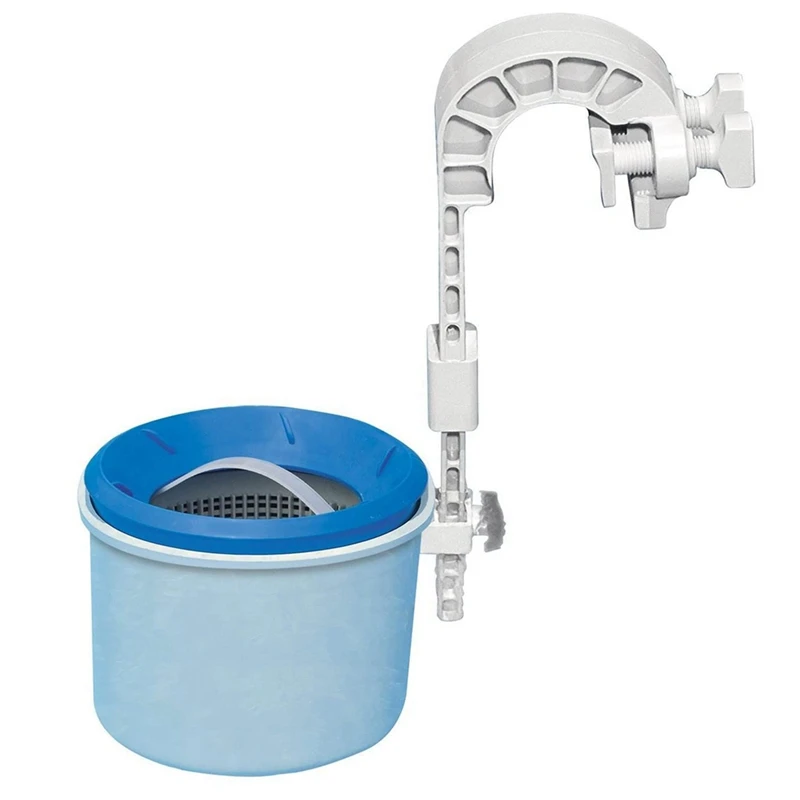 

Top!-Pool Wall Mount Automatic Pool Surfaces Skimmer For Above Ground Pools With Filter Pumps 530 Gallons And Up