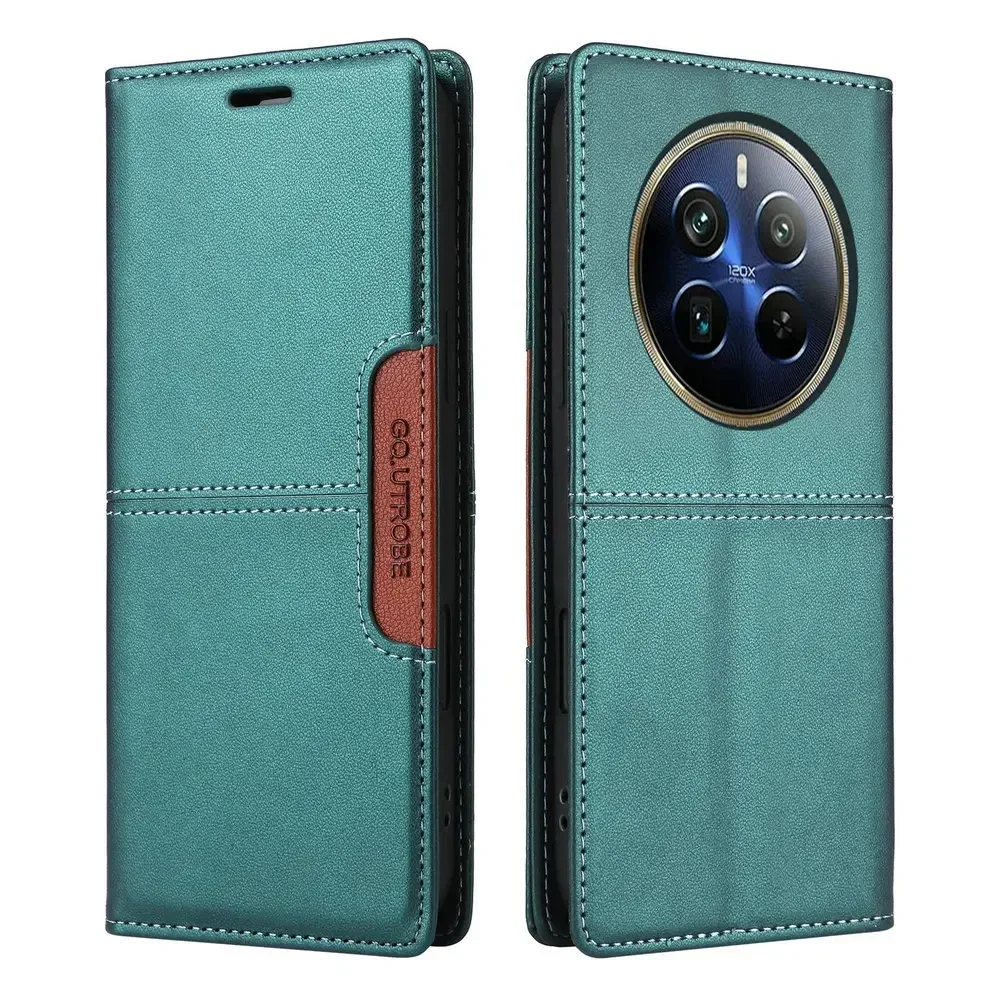 Premium Realme Flip Case Anti-Theft Leather Wallet
