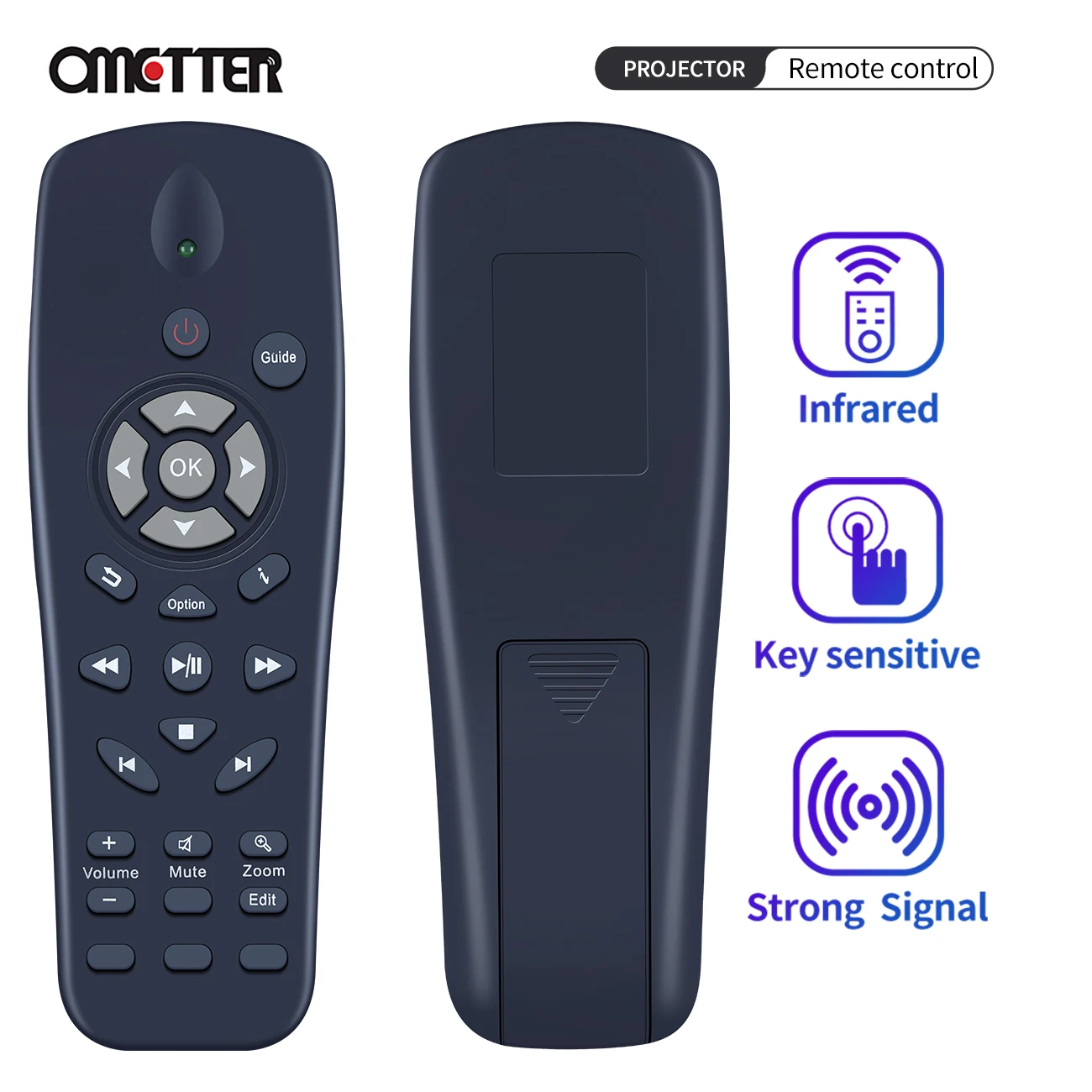 Hdp Remote OPLAY021 Remote Control Fit for Asus O!Play Live Mini E6072 HDP-R3 HD ...