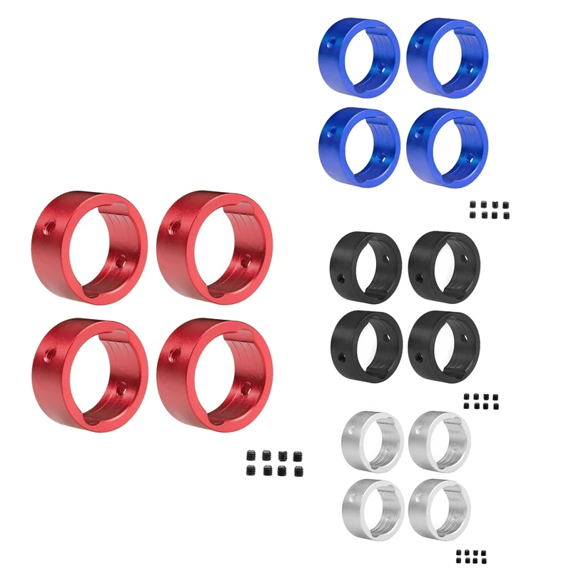 Fbil-Outdrive Cup Protect Ring Drive Cup Sleeves Set Per Traxxas 1/6 4Wd Xrt Muslimatextraxxas Rc Upgrade Parts
