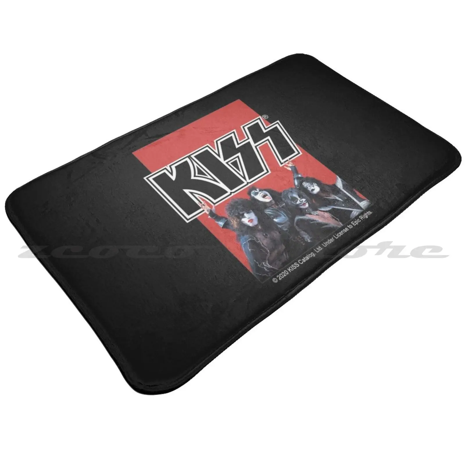Мягкий Нескользящий Коврик Kiss The Band коврик подушка поцелуй художественный музыка