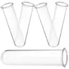 5 Pcs Flower Tubes Test Vase Vases Glass Planters Bottle for Flowers Propagation Office 5
