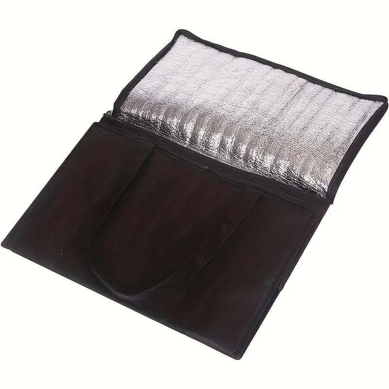 1 PC Outdoor Food Hot and Cold Insulation Camping Food Bag, Lightweight and Durable Pizza Warmer, Outdoor Bento Bag