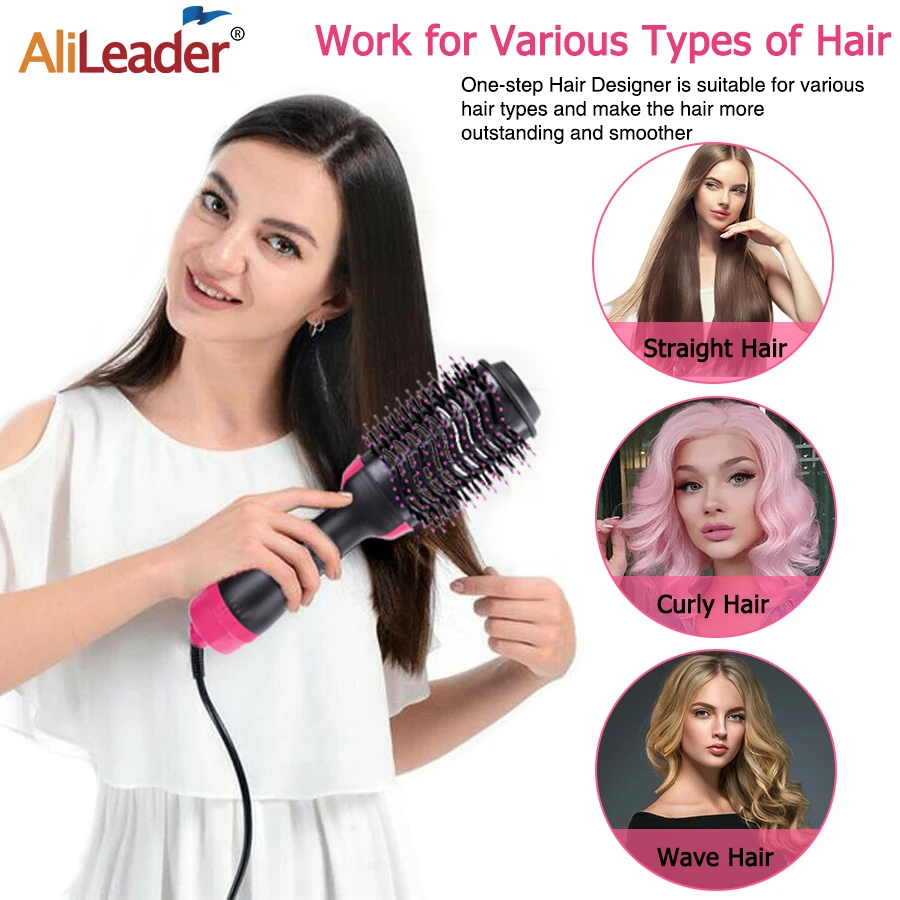 Hot Air Comb In One-Step Hot Air Dryer Brush Styler And - Main Image