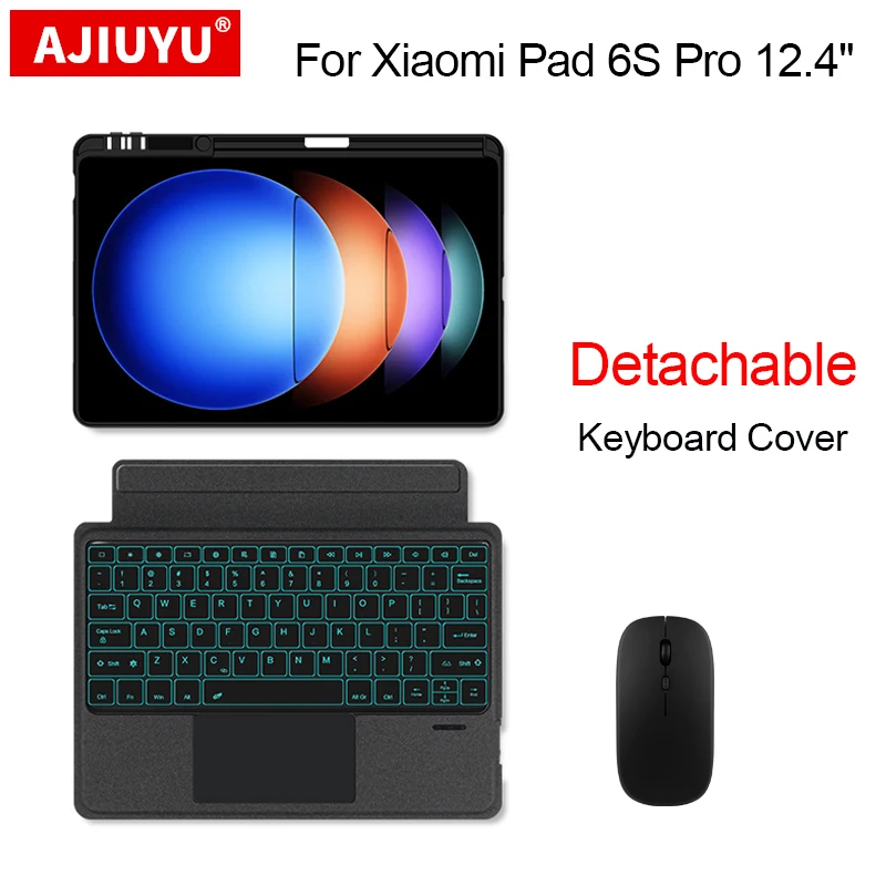 Smart Magic Keyboard For Xiaomi Pad 6S Pro Gen2 12.4 inch
