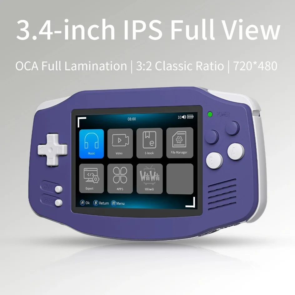 Anbernic Rg34xx Handheld Game Console Portable Retro Video Games_voghion.com