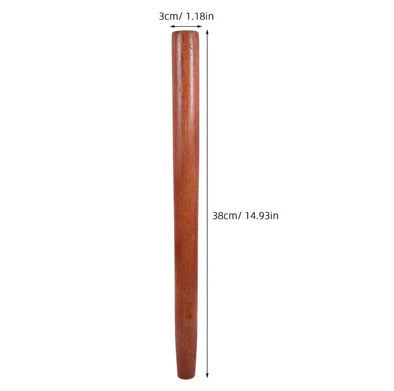 3 Pcs Hammer Handle Garden Supply Tool Wood Replacement Farm Wooden Handles Hoe 3