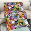 Hairy Blankets for Bed Blankets Characters Moshi Monsters Funny Blanket King Size Designer Throw Blanket for Sofa Luxury Bedding 1
