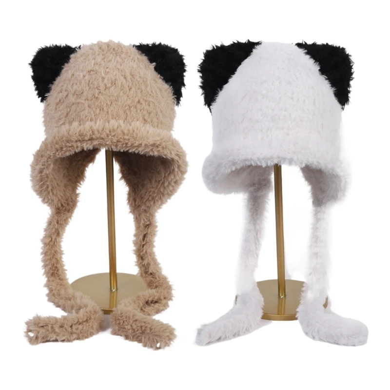 

Oversized Bear Hat New Year Winter Party Decorations Festive Stage Shows