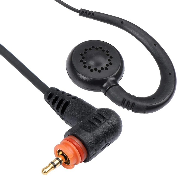 RISENKE Headset for Motorola SL300,SL7550,SL7580,SL7590,SL4000,SL1k,SL1m Walkie Talkie earpiece,1pin,G shape with Mic PTT