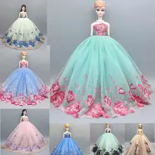 

30cm Floral Lace Princess Dress for Barbie Clothes for Barbie Doll Outfits Wedding Gown 1/6 Dolls Accessories Girl Toy Best Gift