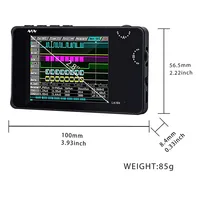 LA104 Logic Analyzer Pocket Size Handheld SPI I2C UART 100Msa/S Max Sampling Rate 2