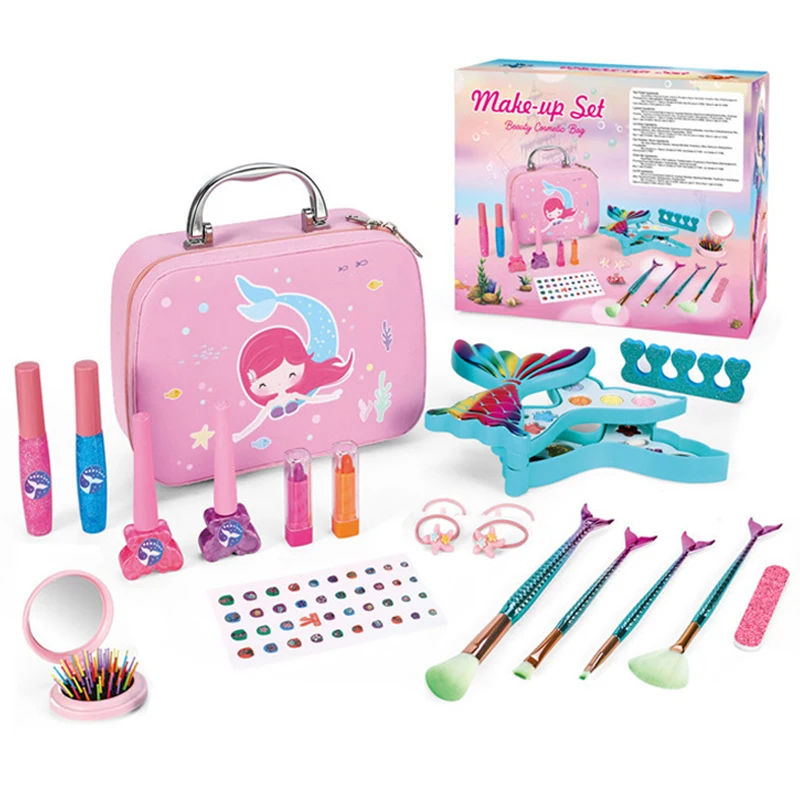 Kit De Maquillaje Juguetes De Maquillaje Para Niñas, Juguetes De