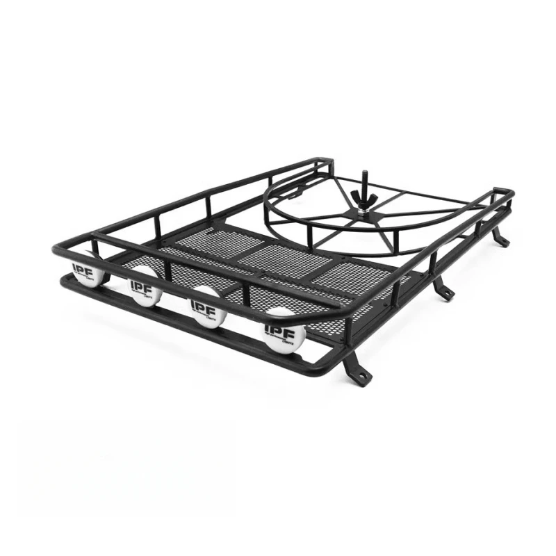 

Металлические багажные стойки для осевого SCX10 ii 90046/90047 1/10 весы Jeep XJ Cherokee R/C Запчасти для обновления автомобиля
