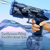 Children Continuous Firing Electric Water Gun Toys Kids Transparent Bursts High-pressure Strong Automatic Water Spray Guns Gifts 1
