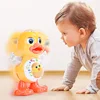 New Electric Dancing Duck Children's Music Light Educational Electronic Pet Toy Can Walk and Blink Children's Birthday Gift 3