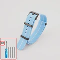 Sky Blue white-Black
