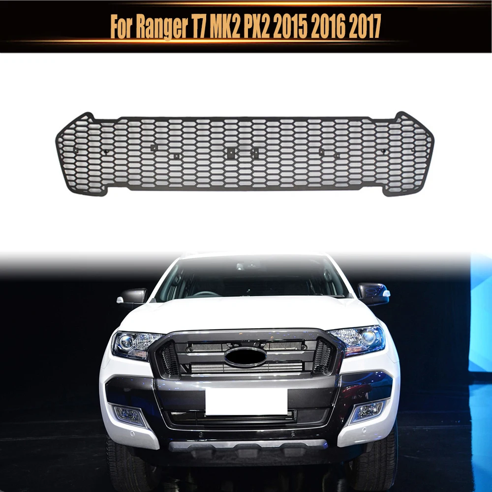 

Raptor Grille Mask Front Bumper Mesh Grill Car Modified Grills Pickup 4x4 Accessories For Ranger T7 MK2 PX2 2015 2016 2017