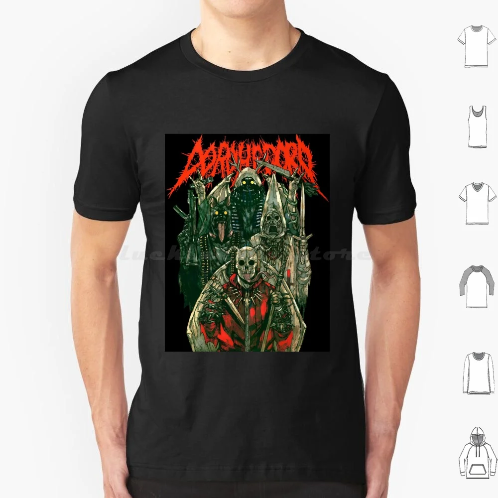 Dorohedoro Maglietta Con Stampa Fotografica In Metallo Big Size 100% Cotone Manga Anime Q Hayashida Dorohedoro Demon Death Dark Goth Metal