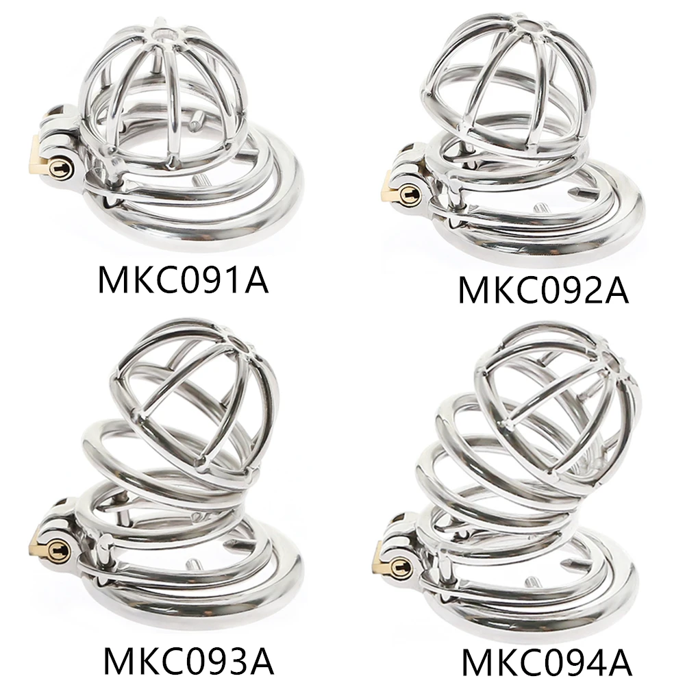 Penis Chastity Cage Chastity Lock Sex Toy Chastity Cage Accessory Penis Cock Ring Male Female Sex Toy Penis Enlargement Sex Toy Small Upgrade Big Penis Lock Male Stainless Steel Metal Cock Cage Chastity Anti Off Spiked Ring Erotic Bondage Husband Loyalty