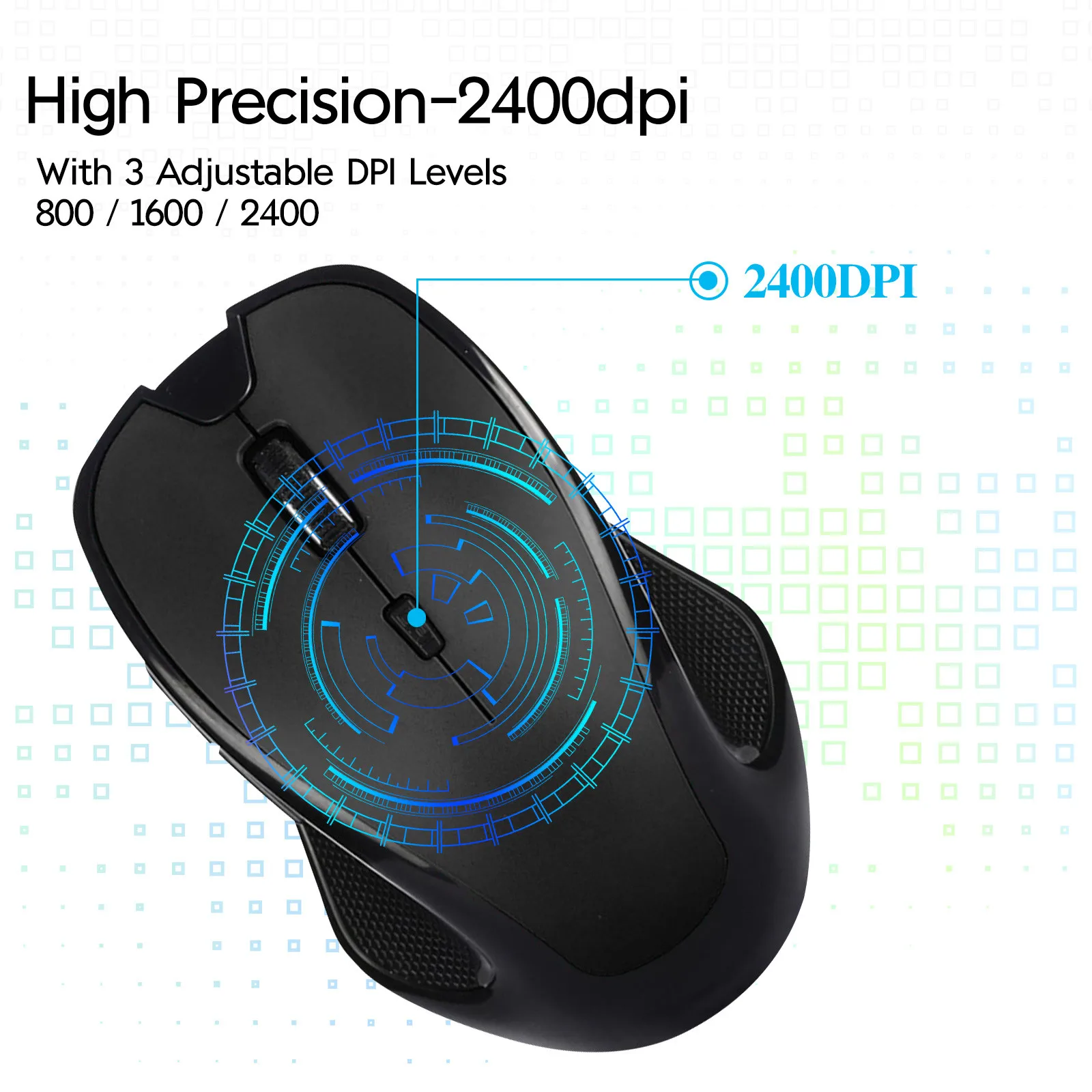 good wireless mouse 2.4GHz Wireless Mouse Adjustable Buttons Optical Gaming Mouse With USB Receiver Home Office Game Mice For PC Computer Laptop mouse computer mouse