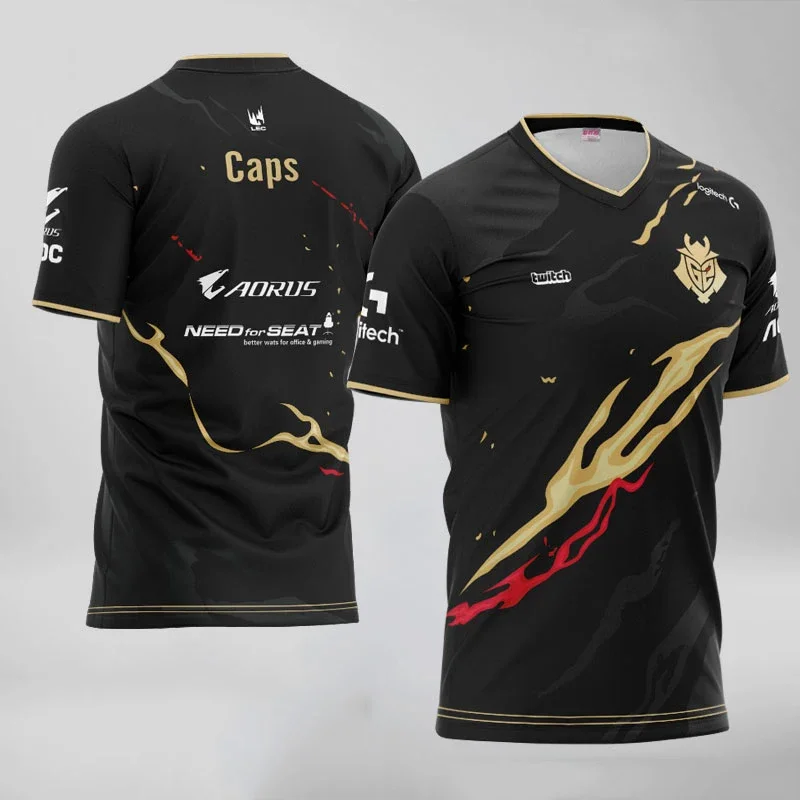 Streetwear G2 Esports Game LOL CSGO Essentials  High Quality 3D Printed Classics Couple Tees for Men/Women Short Sleeve T-shirt 5
