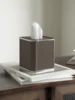 Luxury Tissue Box Hotel High-End Metal Roll Paper Box Home Living Room Desktop Decoration Ornaments Viano Roll Paper Towel Box 3