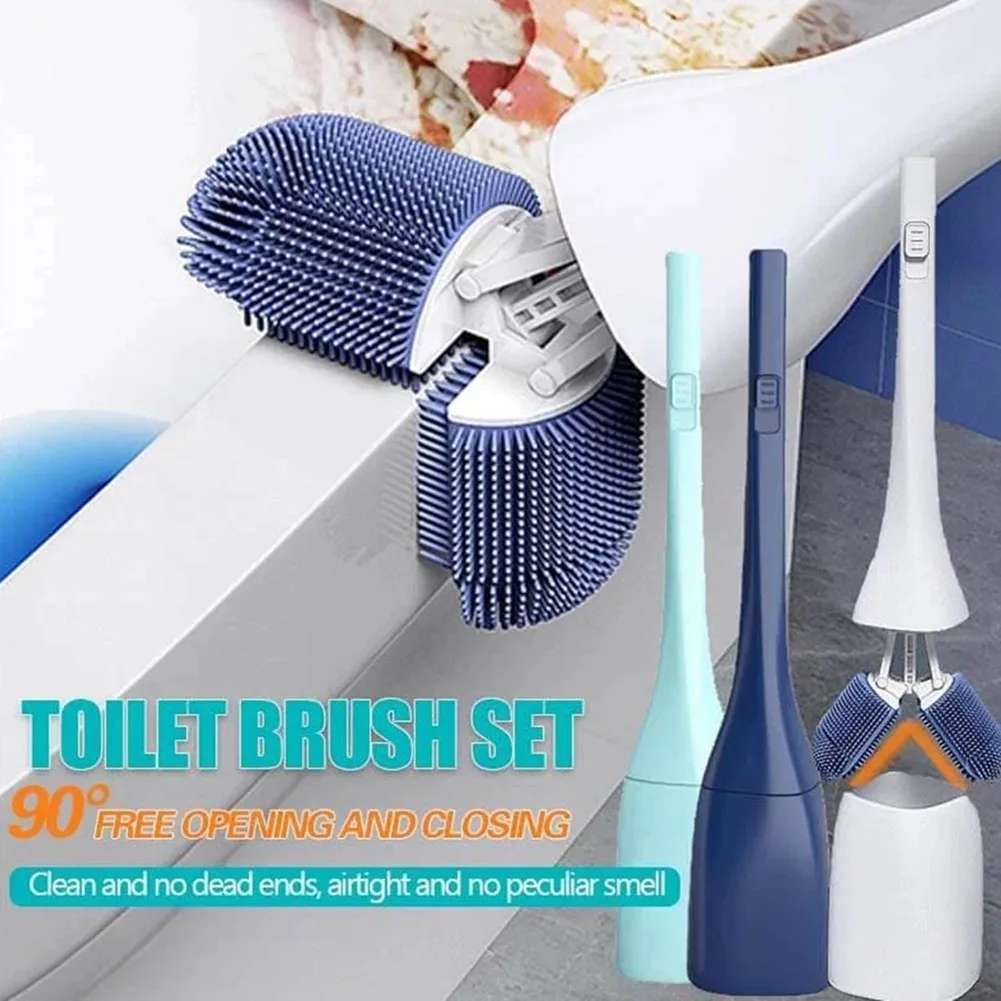 TOILET BRUSH : La brosse WC ultra hygiénique en silicone flexible