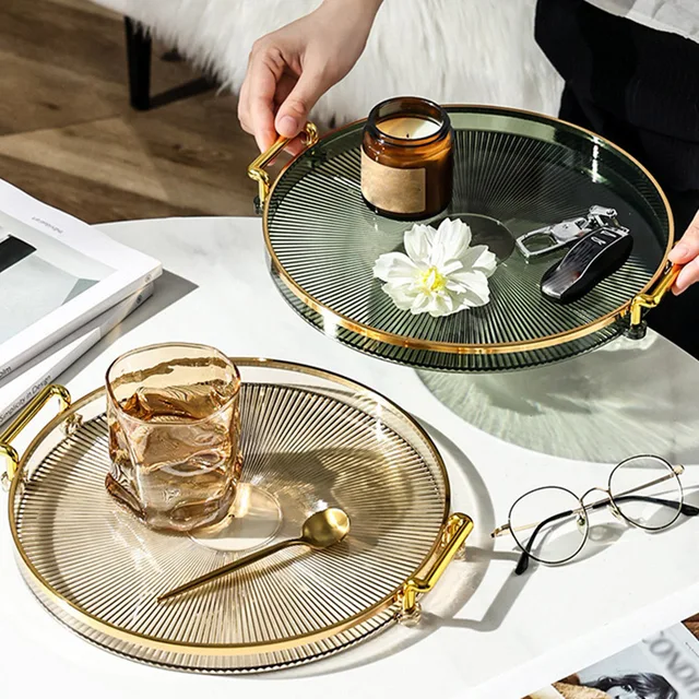 Golden Handle Storage Tray 3