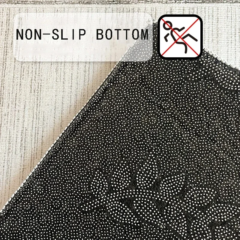 Modern Light Luxury High-end Carpet Bedroom Living Room Home Sofa Decorative Mats Soft Plush Anti-slip Enlarged Thickened Rug