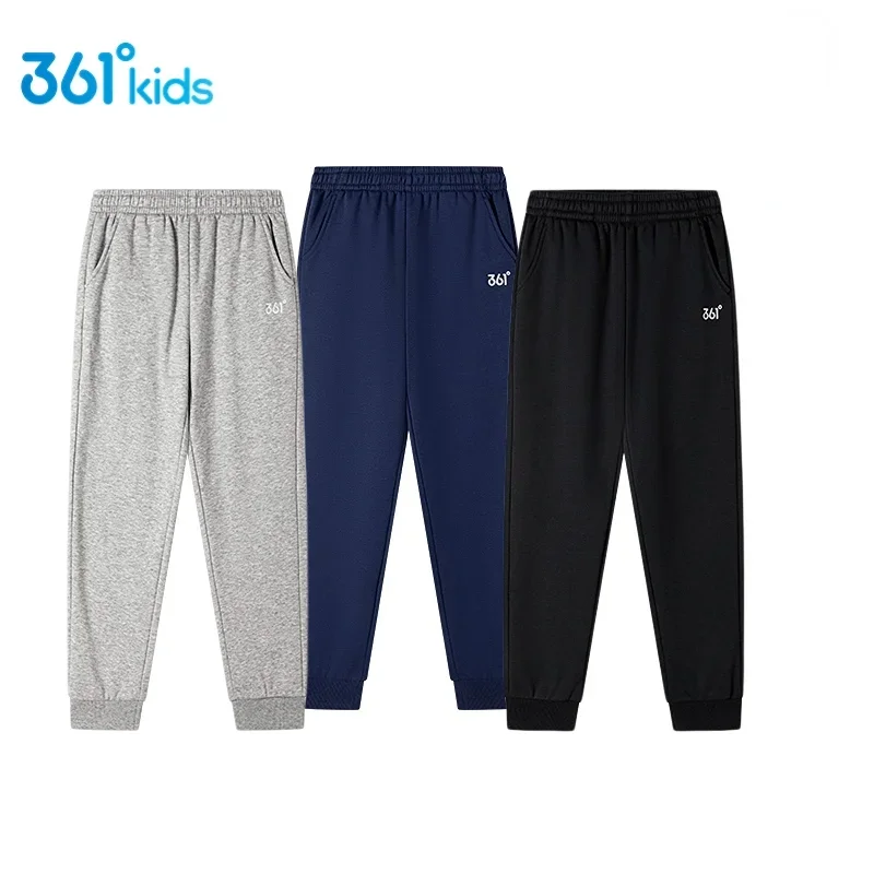 

361 Degrees Thickened Pants Boys Girls Winter Children Warm Skin-friendly and Super Soft Trousers Plus Thick Velvet Pants