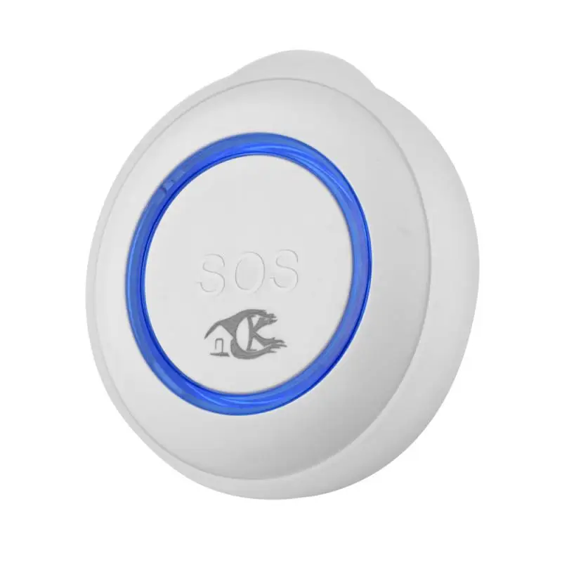 

Tuya WiFi SOS Alarm Button Battery Rechargeable Elderly Emergency Panic Button Old Man Personal Self-Defense Smart Life App Push