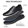 LAORENTOU real leather business casual leather shoes, soft leather, breathable thick sole, comfortable middle-aged shoes 232636 4