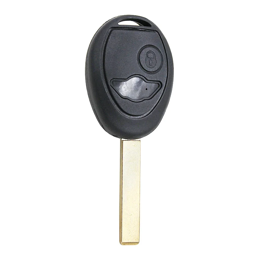 Ecusells 2 Button Remote Smart Car Key Shell Case Housing Cover For BMW Mini Cooper R50 R53 2002 2003 2004 2005 with Uncut Blade