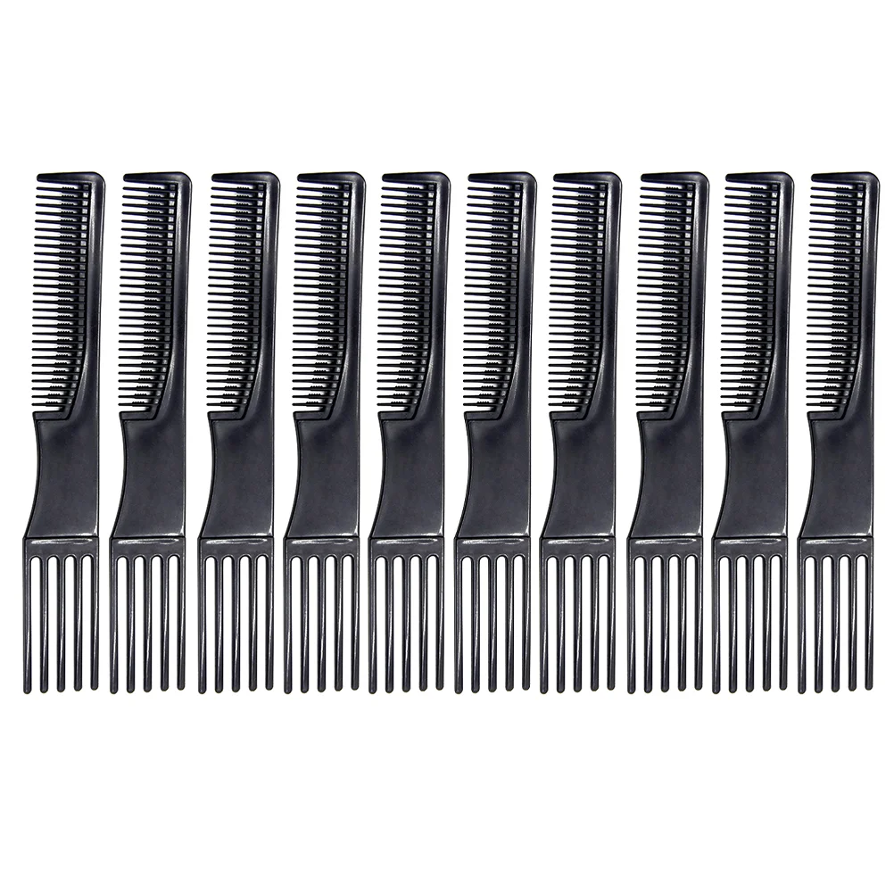 

10Pcs Multifunction Comb Smooth Hair Pick Plastic Hair Combs Hair Styling Tool