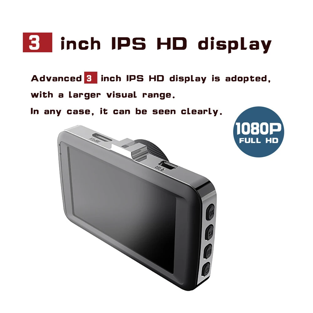ڵ DVR   ķ, Ʈ , Ǯ HD 1080P ̺ ī޶,  ,  ڽ, ڵ  ķ, GPS, ڵ ׼
