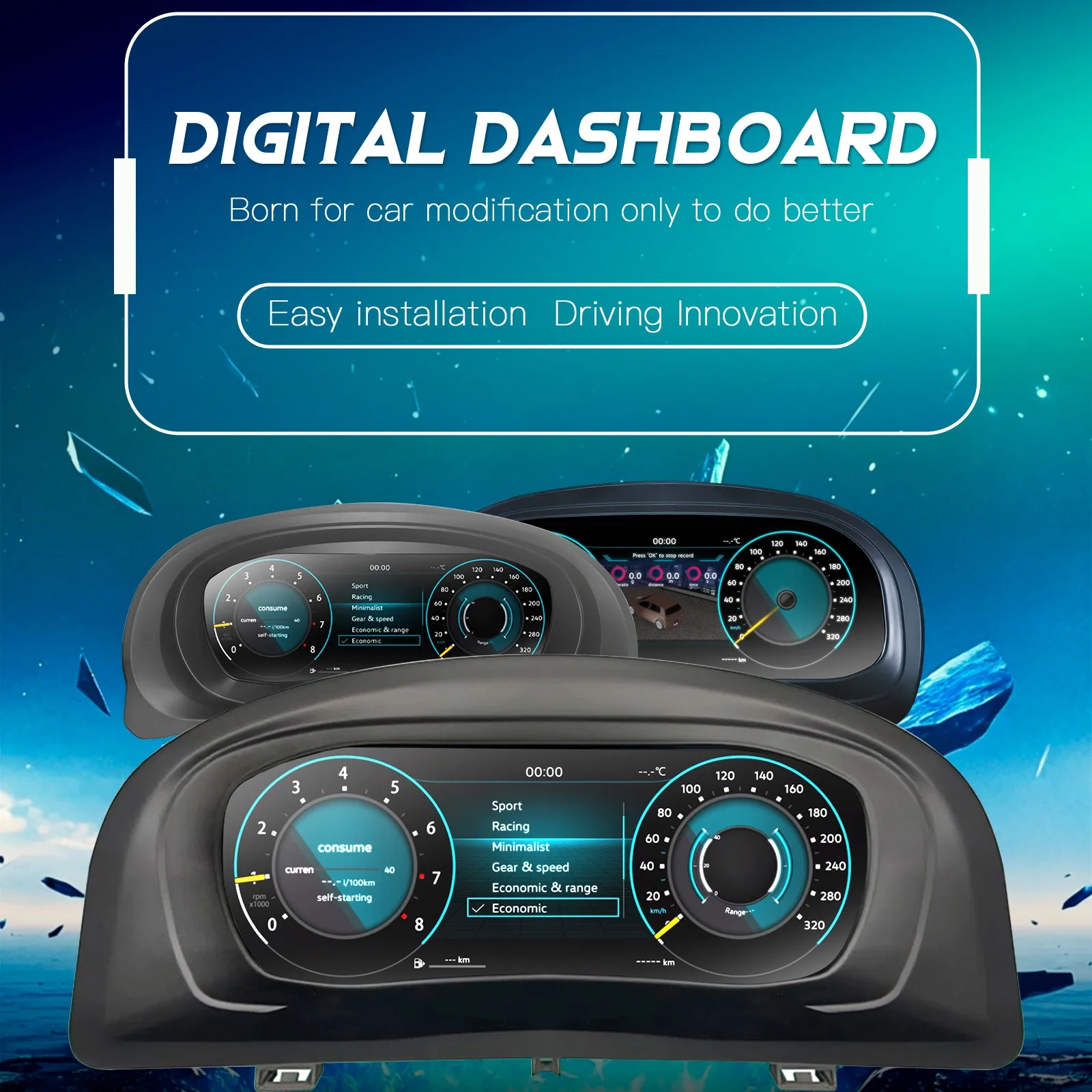 Navidigital-clúster Digital LCD de 12,3 pulgadas para Seat Ibiza PQ Platfrom, tablero Digital de 2009-2014 años, compatible con HDMI, Carplay 2