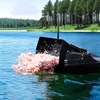 GPS Beidou Positioning Fishing Boat 2.5M/S Powerful High Speed Fishing Boat 500M Long Distance Remote Control Boat 4