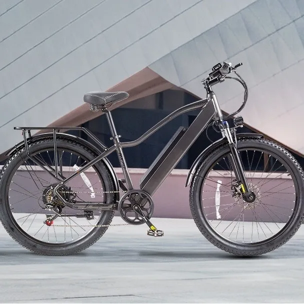 Overseas warehouse one piece delivery mountain electric power bicycle mechanical disc brake