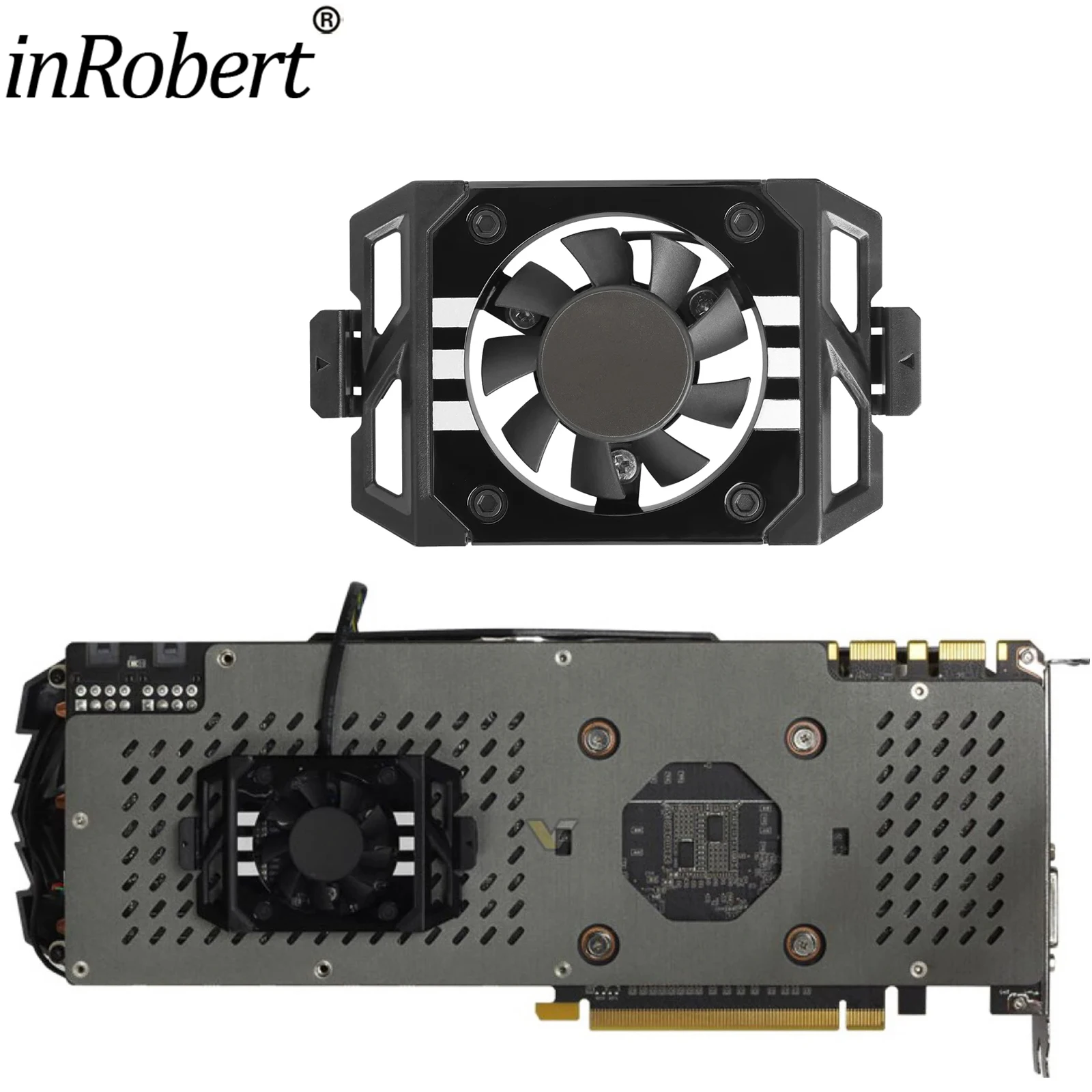 For-Zotac-GTX-GTX-1060-1070-Ti-1080-Plus-GPU-Backplane-Cooling-Fan ...