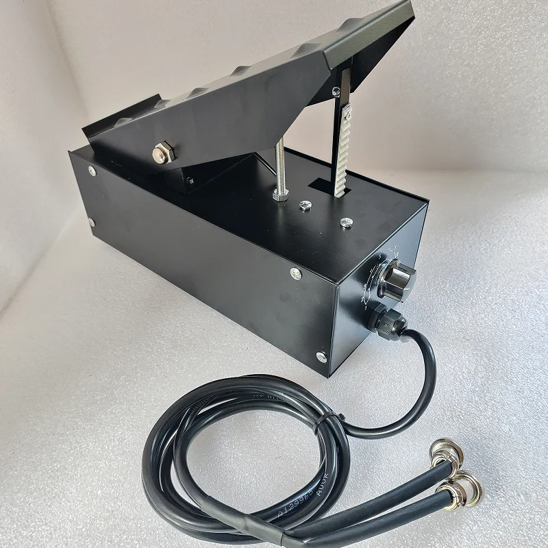 2/3 pin Foot Pedal for TIG welding Foot Pedal AMP Control Pedal Compatble with 250P AC/DC 4