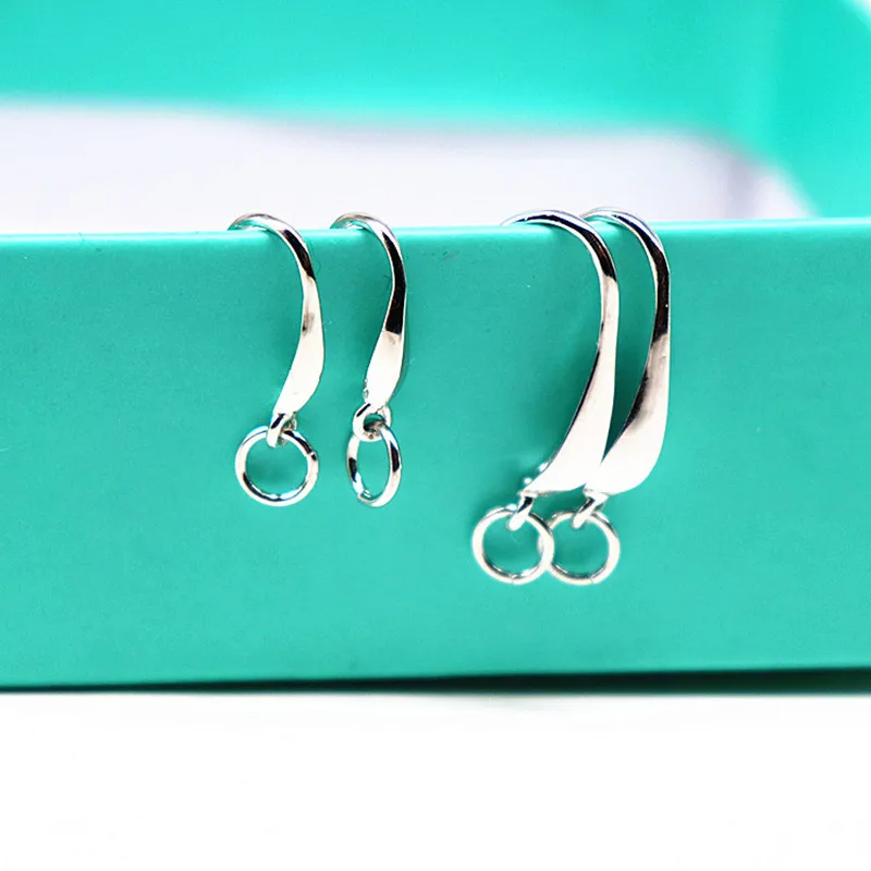 4 Pairs of 925 Sterling Silver Earring Hooks w/ Box Chain Threader -  AliExpress