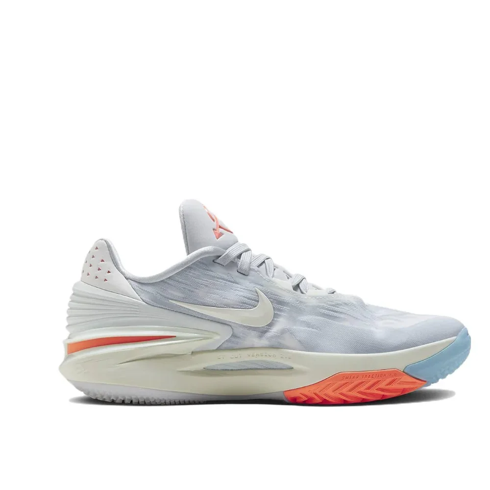 Nike new listing Air Zoom G.T. Cut 2 Men\'s Low Top Basketball Shoes Shock Absorbing Anti-skid Wear-resistant Sneakers Gray 2